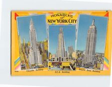 Postcard Monarchs of New York City New York USA picture