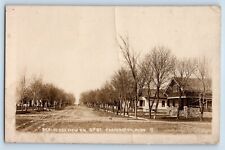 Farmington Minnesota MN Postcard RPPC Photo Residence View On 1st Street c1910's picture