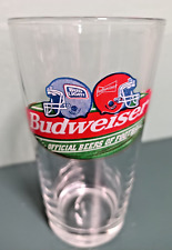 Budweiser Bud Light Official  Beers Of Football Beer Pint Glass (A9) picture