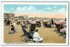 c1920's Comfort Chairs Hampton Beach New Hampshire NH Unposted Postcard picture