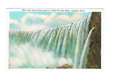 Postcard The Falls from the Deck of The Maid of the Mist Niagara Falls Unposted picture