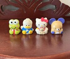 Lot Of 4 1990s Sanrio Pencil Toppers Hello Kitty Keroppi Picke Bicke Pekkle picture