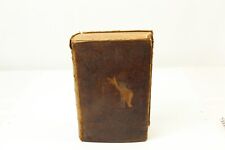 Antique Bible Dated 1853 With Leather Covers New York American Bible Society picture