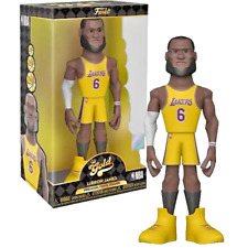 Funko NBA Los Angeles Lakers GOLD LeBron James 5-Inch Vinyl Figure [Yellow  u picture