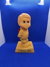 Vintage R&W Berries Co's Figurine I Need You Boy Cute 1971 USA 9035 picture