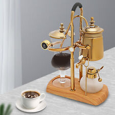 Retro Coffe Maker Belgian Belgium Luxury Royal Family Balance Syphon Coffee Make picture