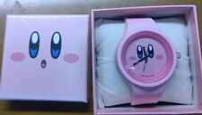 Nintendo Kirby of the Stars PUPUPU Wrist Watch Clock Pink Used JP picture