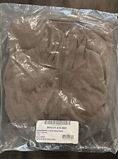USGI LWCWUS Cold Weather Undershirt Long Sleeve Brown Shirt Size Small Sekri NOS picture