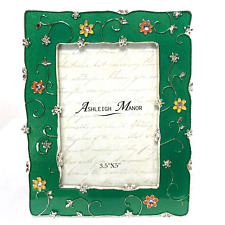 Ashleigh Manor 3.5 x 5 Mediterranean Turquoise Green Photo Picture Frame NEW picture