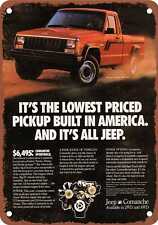 METAL SIGN - 1986 Jeep Vintage Ad 04 - Old Retro Rusty Look picture