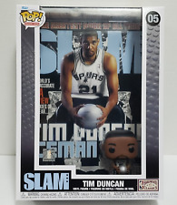 TIM DUNCAN - San Antonio Spurs Funko POP Magazine Covers # 05 Vinyl Figure SLAM picture