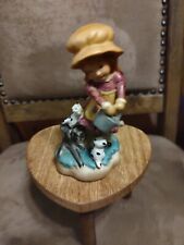 Vintage HOMCO (Home Interiors) Little Girl Figurine $10 picture