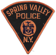Spring Valley NEW YORK NY Police patch picture