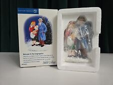 Dept 56 ~ Original Snow Village ~ Welcome To The Congregation ~ #55014 ~ NIB picture