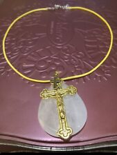 ADJ NECKLACE BUY 1 GET ONE FREE LEAF & CROSS  picture