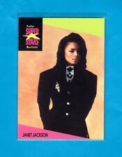 1991 Pro Set SuperStars MusiCards #58 Janet Jackson NM picture