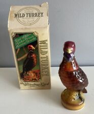 VINTAGE 1970's Wild Turkey No 1 Austin Nichols Mini Turkey Decanter Figure w/BOX picture