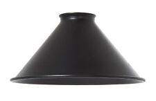 B&P Lamp® Satin Black Industrial Cone Metal Shade picture