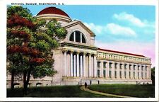 National Natural Museum Washington DC WB Postcard VTG UNP Unused picture