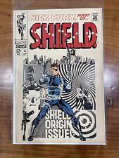 Nick Fury Agent Of Shield #4 (1968) - Jim Steranko, Origin Of Nick Fury picture