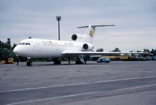 KISH AIR, Yak 42, EP-LBT, in 2001, TWO aircraft slides picture