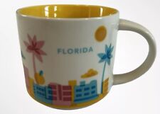 Starbucks 2014 You Are Here Collection Florida Ceramic Coffee Mug 14 Oz. picture