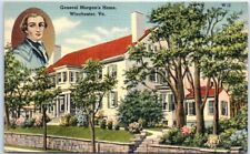 Postcard - General Morgan's Home, Winchester, Virginia, USA picture