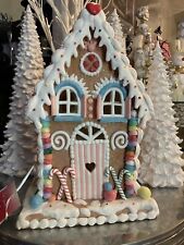 Gorgeous Glittery Large Pastel Gingerbread House New picture