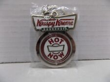 Krispy Kreme Doughnuts Keychain Hot Now Spinner Metal NEW MIP HTF picture