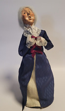 2000 Byers Choice Caroler Williamsburg Older Colonial Woman picture
