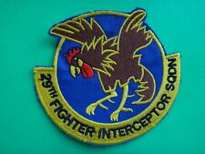 US Air Force Patch 29th F.I.S. FIGHTER INTERCEPTOR SQUADRON Cavaliers picture