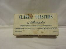 Vintage 1996 NOS Classic Coasters by Alexander Salesman's Sample Box picture