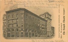 c1905 Elks Temple and Wonderland Vaudeville Theatre, Detroit, Michigan Postcard picture