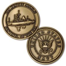 USS  Sentry MCM 3 Sentinel of the Sea Navy Challenge Coin picture