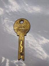 Bell Lock Key Antique Slot Machine Jukebox Penny Arcade # D2B639 D2B 639 MILLS  picture