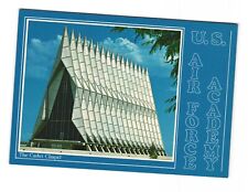 The Cadet Chapel U.S. Air Force Academy Vintage Postcard Unposted picture