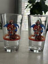 2 Captain Morgan Pint Beer Glasses Got A Little Captain On You?  Barware picture