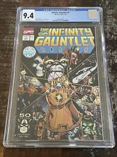 Infinity Guantlet #1 7/91 CGC 9.4 WHITE Pages picture