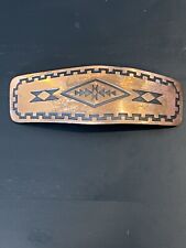 Antique Native American Copper GORGET Solid Copper C1930s+ picture