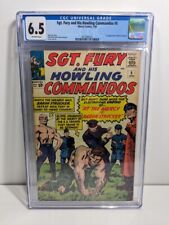 Sgt. Fury And His Hollowing Commandos #5 1st Baron Strucker CGC 6.5 Marvel, 1964 picture