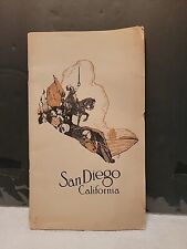 1919 Booklet on the City of San Diego, CA by the San Diego California Club picture