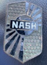 Vintage Nash Radiator Grille Emblem 1930s Era,  Great Condition picture