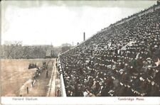 c. 1905 Harvard Stadium Football Crowd Postcard, #2 picture