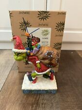Jim Shore Dr. Seuss How the Grinch Stole Christmas Tip Toeing Figurine 6004062 picture