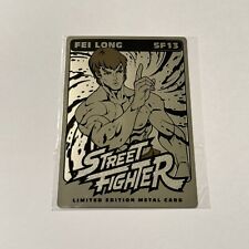 Udon 2021 Street Fighter Fei Long Incentive Metal Card picture