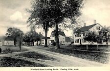 Feeding Hills, Massachusetts - Houses on Westfield Street, looking South - c1930 picture