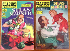 1952 + '65 CLASSICS ILLUSTRATED COMICS 2  Silas Marner #59 HRN 97 + 167 EX + G picture