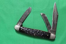 Vintage Camillus New York Stockman Pocket Knife High Carbon Steele USA 1960'S picture