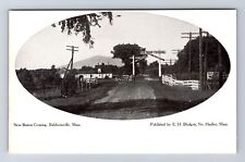 Baldwinsville MA-Massachusetts, New Boston Crossing, Antique, Vintage Postcard picture