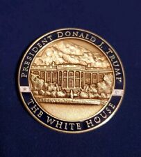 President  Donald Trump The White House. Authentic. New and Rare Challenge coin  picture